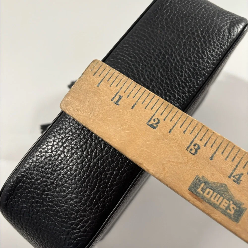 Kate Spade New York Hayes‎ Street Black Tassel Crossbody Bag Leather Minimalist